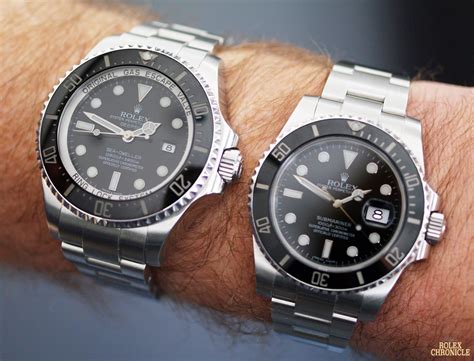 rolex deepsea blue vs submariner|Rolex deepsea 50mm.